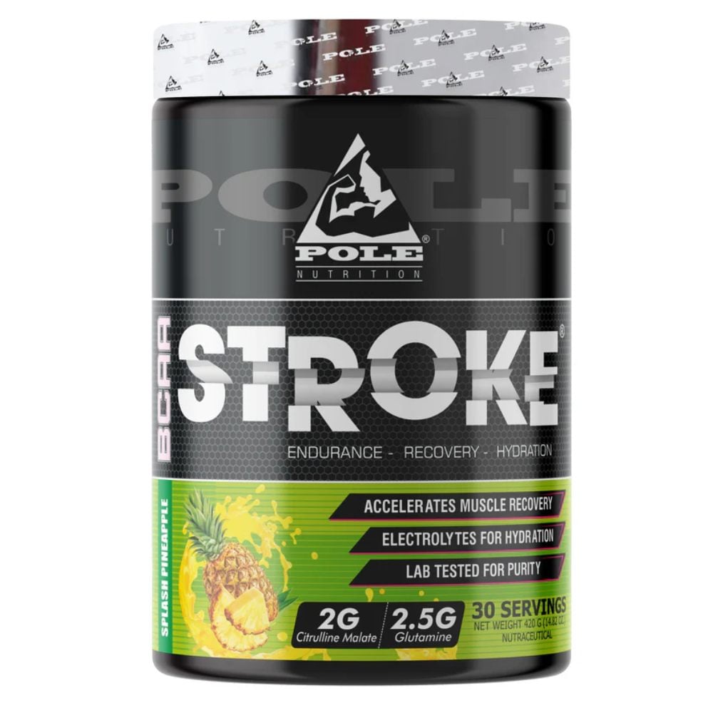 Pole Nutrition BCAA Stroke - 420 gm (0.92 Lb), Splash Pineapple 1 Pole Nutrition BCAA Stroke - 420 gm (0.92 Lb), Splash Pineapple