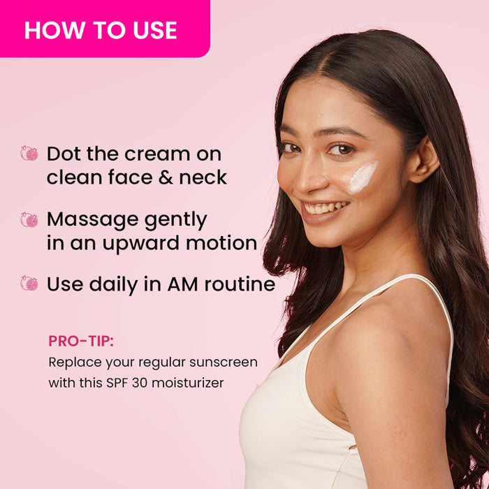 Pomegranate + Multi-Peptide Anti Ageing Moisturizer SPF 30 6 Pomegranate + Multi-Peptide Anti Ageing Moisturizer SPF 30