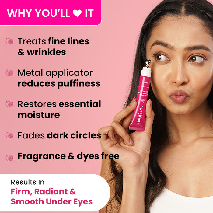 Pomegranate + Retinol Eye Cream for Fine Lines & Wrinkles 2 Pomegranate + Retinol Eye Cream for Fine Lines & Wrinkles