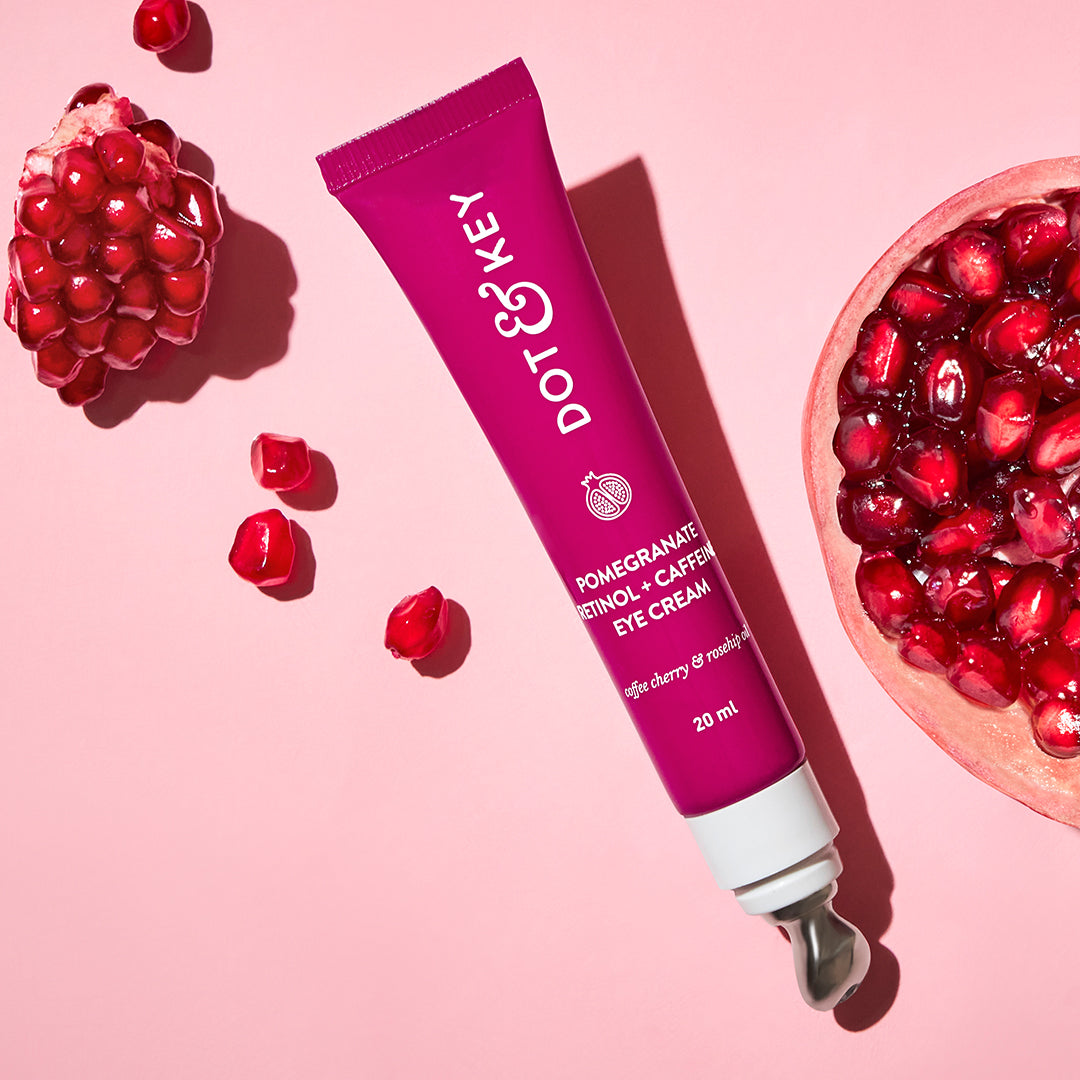 Pomegranate + Retinol Eye Cream for Fine Lines & Wrinkles 1 Pomegranate + Retinol Eye Cream for Fine Lines & Wrinkles