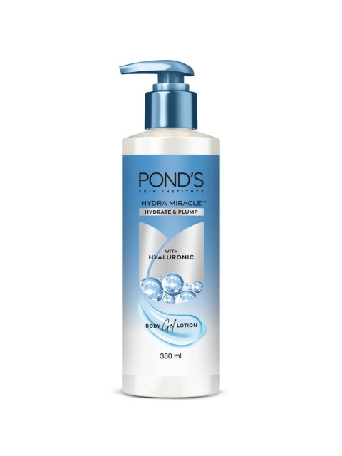 Ponds Hydra Miracle Hydrate & Plump Body Gel Lotion With Hyaluronic Acid - 380ml