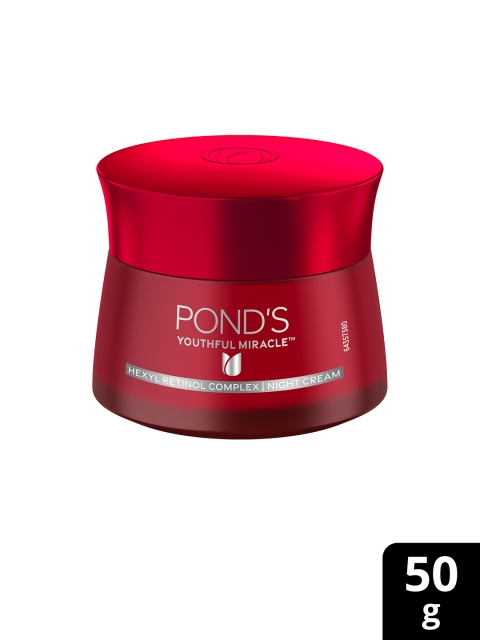 Ponds Youthful Miracle Hexyl Retinol Complex, Renew & Repair Night Cream - 50g