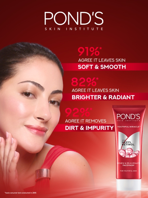Ponds Youthful Miracle Renew & Rejuvenate Facewash With Hexyl Retinol - 100ml 4 Ponds Youthful Miracle Renew & Rejuvenate Facewash With Hexyl Retinol - 100ml