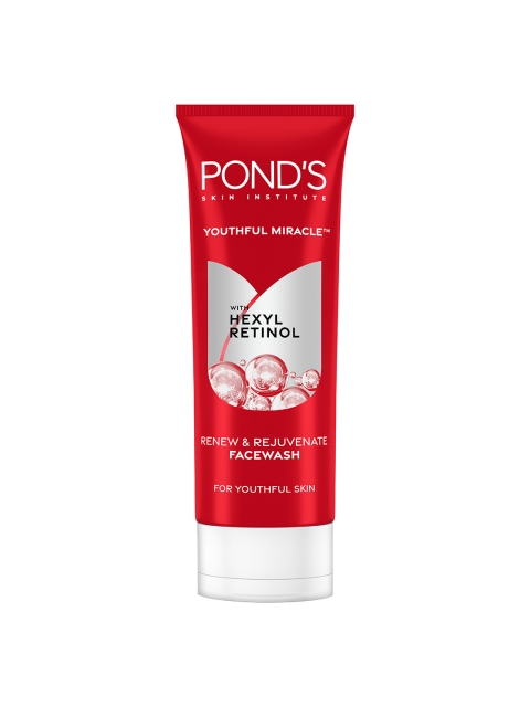 Ponds Youthful Miracle Renew & Rejuvenate Facewash With Hexyl Retinol - 100ml