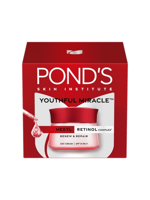 Ponds Youthful Miracle SPF 15 PA++ Hexyl Retinol Complex, Renew & Repair Day Cream - 50g 2 Ponds Youthful Miracle SPF 15 PA++ Hexyl Retinol Complex, Renew & Repair Day Cream - 50g