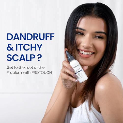 PROTOUCH Anti Dandruff Drops (Serum) - Niacinamide, 0.5% Salicylic Acid, Oligopeptide, Rosemary Ext | Soothes Itchy, Inflamed Scalp | Nourished Hair | For All Scalp Types - 60 ML 6 PROTOUCH Anti Dandruff Drops (Serum) - Niacinamide, 0.5% Salicylic Acid, Oligopeptide, Rosemary Ext | Soothes Itchy, Inflamed Scalp | Nourished Hair | For All Scalp Types - 60 ML