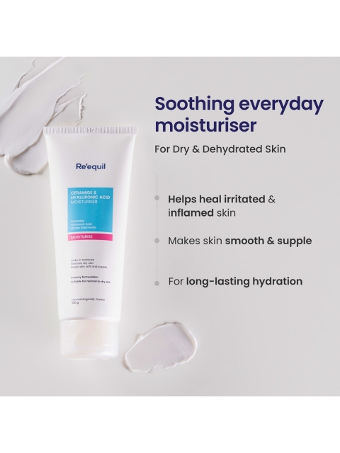 Reequil Unisex Ceramide & Hyaluronic Acid Moisturiser For Normal To Dry Skin 3 Reequil Unisex Ceramide & Hyaluronic Acid Moisturiser For Normal To Dry Skin