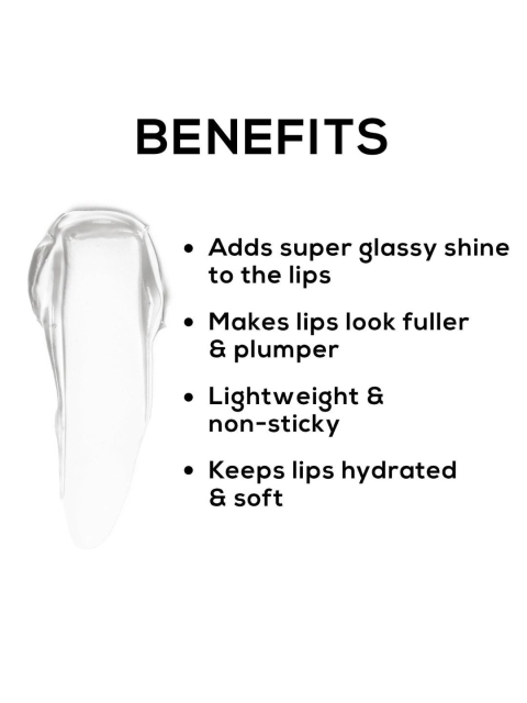 Renee Hot Lips Clear Lip Gloss with Vitamin E - 4.5ml 2 Renee Hot Lips Clear Lip Gloss with Vitamin E - 4.5ml