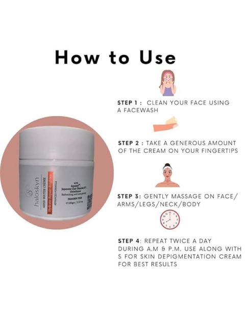 S for Skin Haloskyn 48hr Water Cream-100g 4 S for Skin Haloskyn 48hr Water Cream-100g