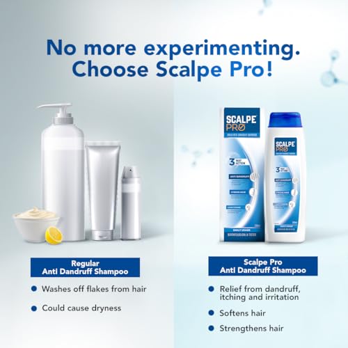 Scalpe Pro Daily Anti-Dandruff Shampoo | Removes Dandruff from Source 5 Scalpe Pro Daily Anti-Dandruff Shampoo | Removes Dandruff from Source