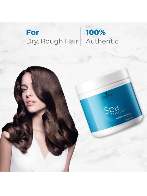 Schwarzkopf PROFESSIONAL Spa Essence Hydrating Cream Hair Mask for Dry Hair - 500ml 2 Schwarzkopf PROFESSIONAL Spa Essence Hydrating Cream Hair Mask for Dry Hair - 500ml