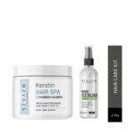 SEVAEN Set Of 2 Keratin Hair Spa Cream & Hair Serum 550ml
