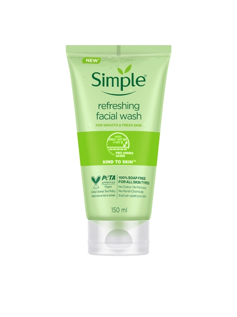 Simple Kind To Skin Refreshing Facial Wash 150 ml