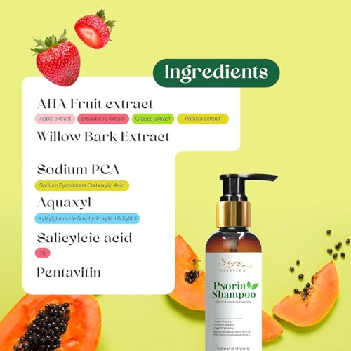 SiyaAyurveda Siya Ayurveda Psoria Shampoo-Scalp Psoriasis|Sulfate-Free Cleanser|Itchy Scalp,Anti-Dandruff Formula For Healthy Hai 2 SiyaAyurveda Siya Ayurveda Psoria Shampoo-Scalp Psoriasis|Sulfate-Free Cleanser|Itchy Scalp,Anti-Dandruff Formula For Healthy Hai