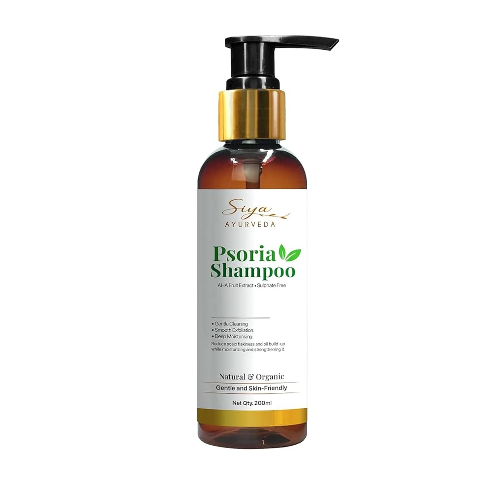 SiyaAyurveda Siya Ayurveda Psoria Shampoo-Scalp Psoriasis|Sulfate-Free Cleanser|Itchy Scalp,Anti-Dandruff Formula For Healthy Hai 1 SiyaAyurveda Siya Ayurveda Psoria Shampoo-Scalp Psoriasis|Sulfate-Free Cleanser|Itchy Scalp,Anti-Dandruff Formula For Healthy Hair|1% Salicylic Acid|Dr. Megha Chaturvedi Psoria...