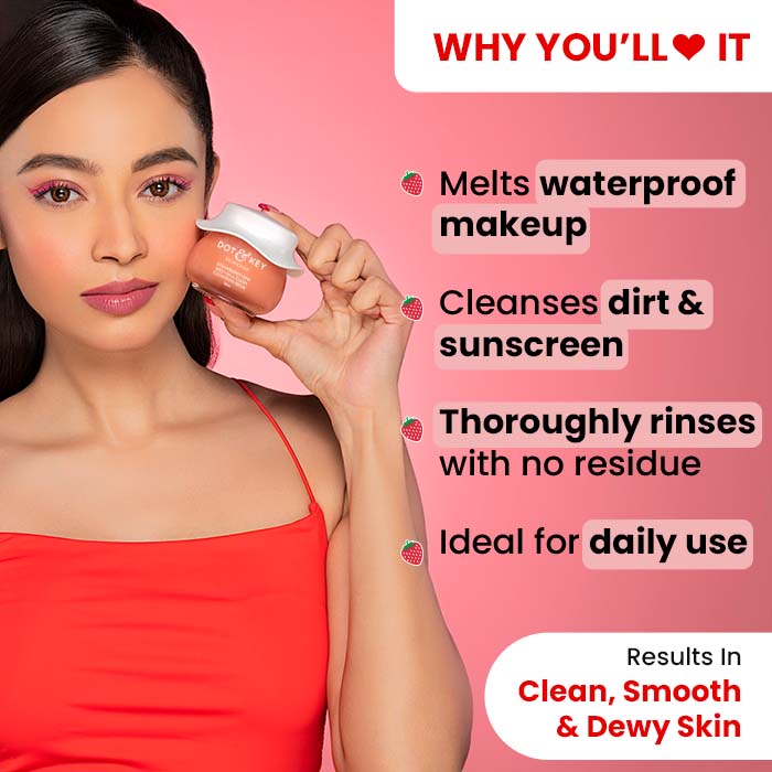 Strawberry Dew Cleansing Balm for Dewy Skin 2 Strawberry Dew Cleansing Balm for Dewy Skin