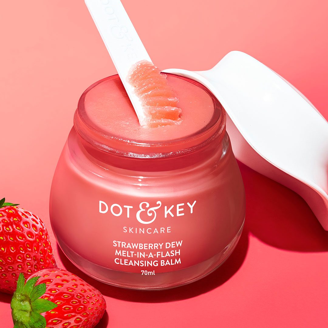Strawberry Dew Cleansing Balm for Dewy Skin 1 Strawberry Dew Cleansing Balm for Dewy Skin