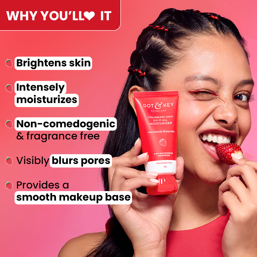 Strawberry + Niacinamide Brightening Moisturizer 2 Strawberry + Niacinamide Brightening Moisturizer