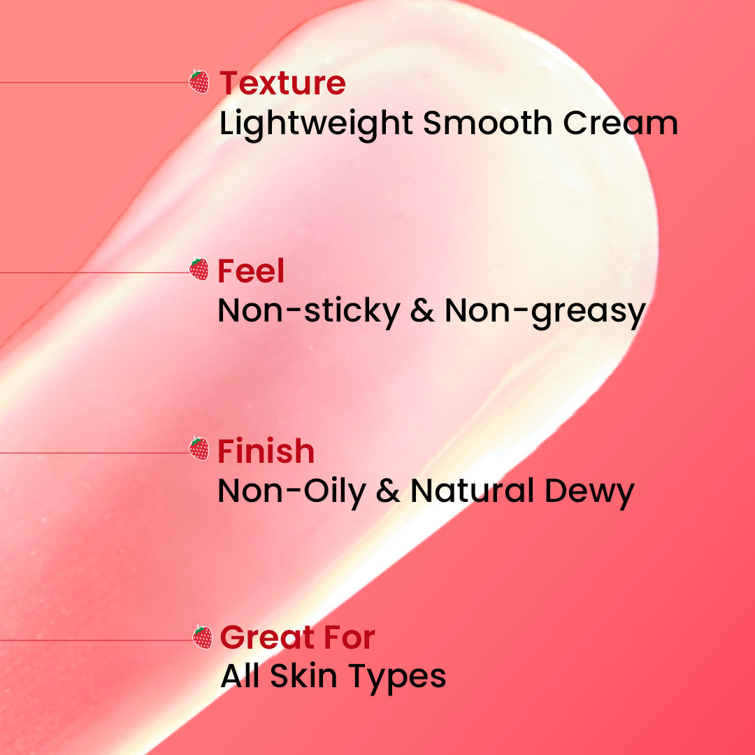 Strawberry + Niacinamide Brightening Moisturizer 5 Strawberry + Niacinamide Brightening Moisturizer