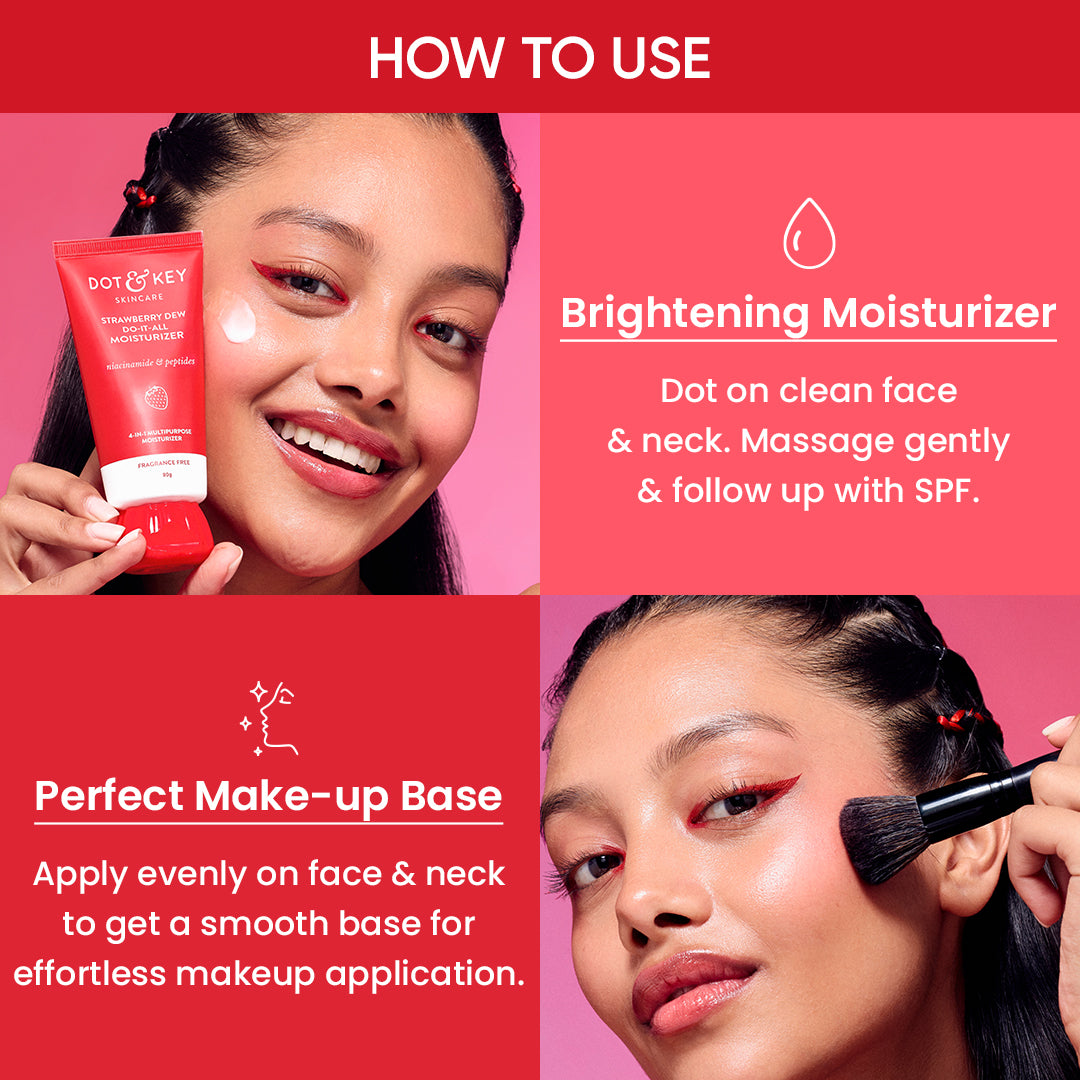 Strawberry + Niacinamide Brightening Moisturizer 6 Strawberry + Niacinamide Brightening Moisturizer