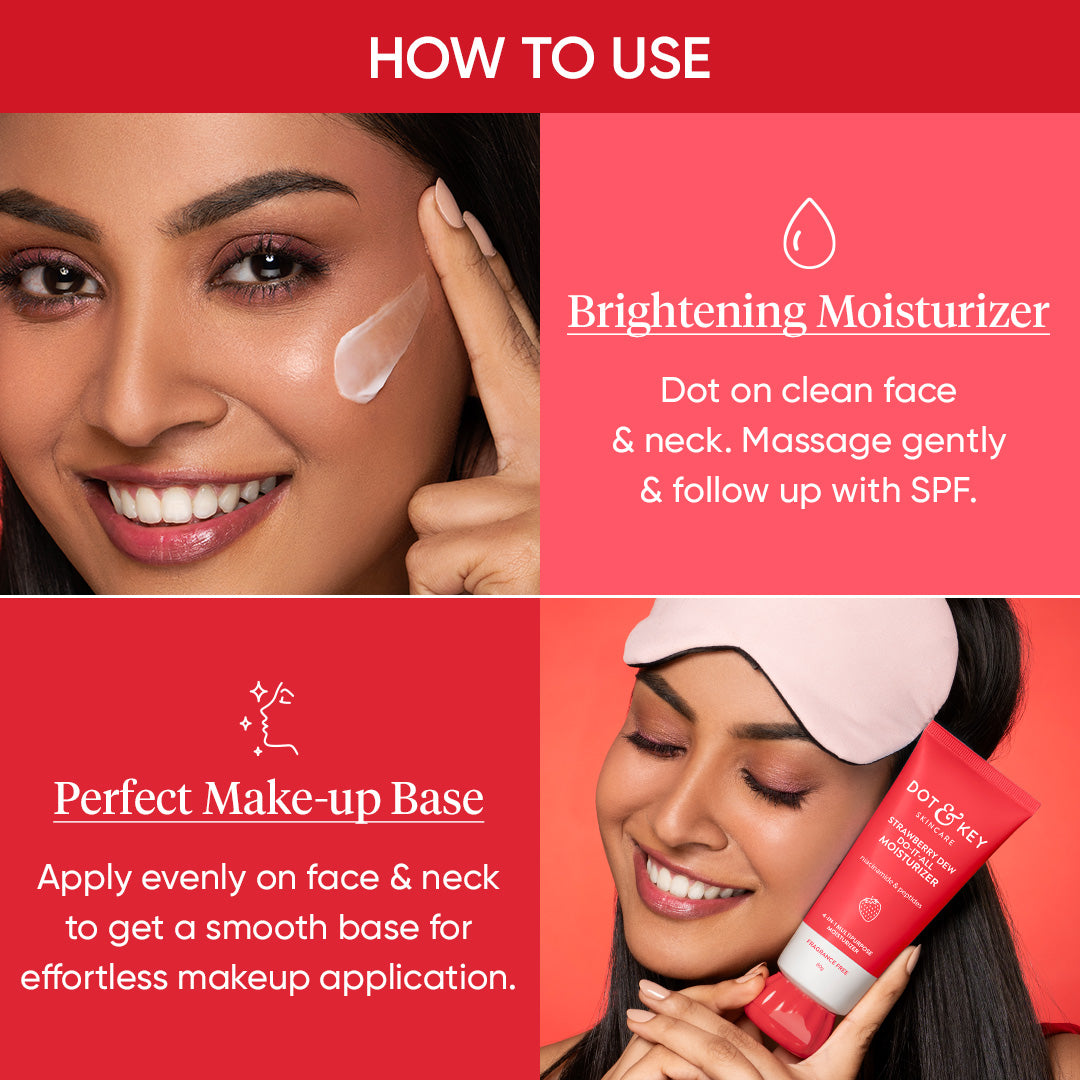 Strawberry + Niacinamide Moisturizer, Pack of 2 6 Strawberry + Niacinamide Moisturizer, Pack of 2