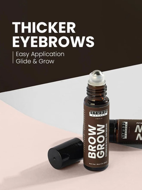 Studd Muffyn Brow Grow Eyebrow Roll On Serum - 10 ml 4 Studd Muffyn Brow Grow Eyebrow Roll On Serum - 10 ml