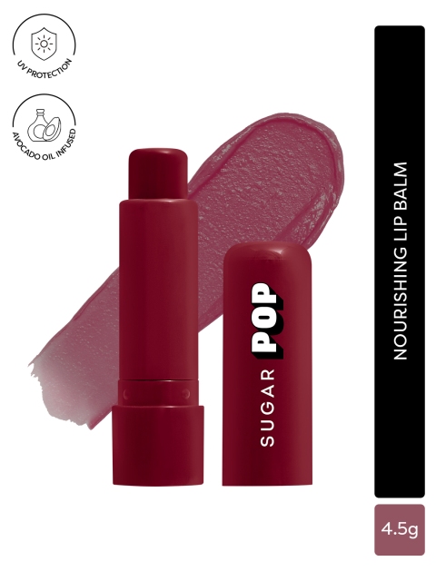 SUGAR POP Nourishing & Hydrating Tinted Lip Balm with Shea Butter 4.5 g - Plum 07