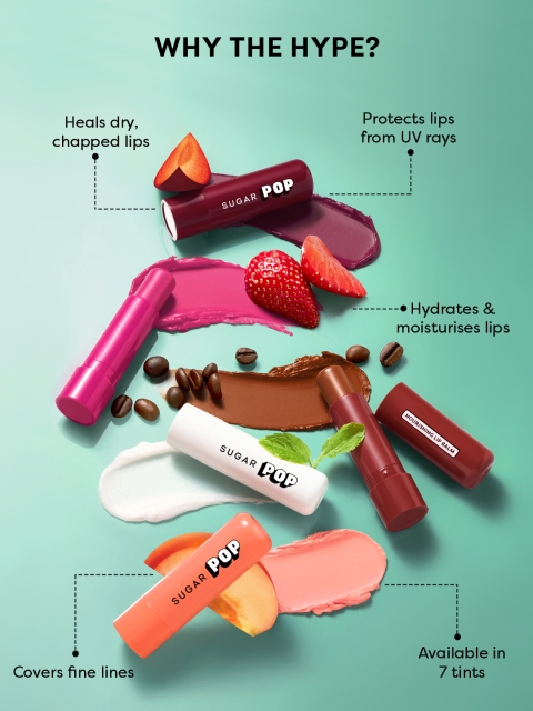 SUGAR POP Nourishing UV Protection Hydrating Lip Balm 4.5 g - Cherry 02 4 SUGAR POP Nourishing UV Protection Hydrating Lip Balm 4.5 g - Cherry 02