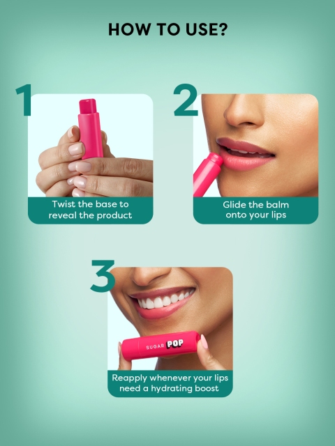 SUGAR POP Nourishing UV Protection Hydrating Lip Balm 4.5 g - Cherry 02 5 SUGAR POP Nourishing UV Protection Hydrating Lip Balm 4.5 g - Cherry 02