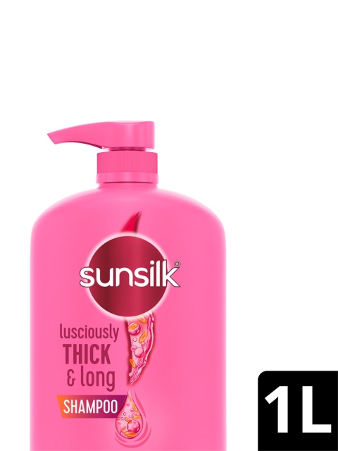 Sunsilk Lusciously Thick & Long Shampoo With Keratin & Macadamia Oil 1 Ltr 3 Sunsilk Lusciously Thick & Long Shampoo With Keratin & Macadamia Oil 1 Ltr