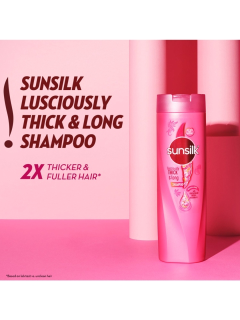 Sunsilk Lusciously Thick & Long Shampoo With Keratin & Macadamia Oil 1 Ltr 4 Sunsilk Lusciously Thick & Long Shampoo With Keratin & Macadamia Oil 1 Ltr