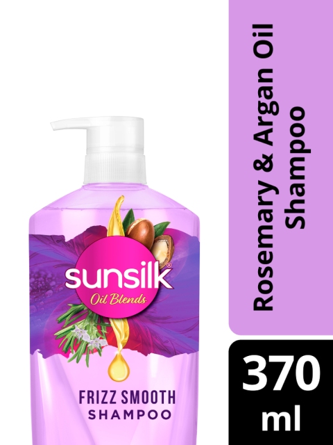 Sunsilk Oil Blends Frizz Smooth Shampoo with Argan Oil & Rosemary - 700 ml 3 Sunsilk Oil Blends Frizz Smooth Shampoo with Argan Oil & Rosemary - 700 ml