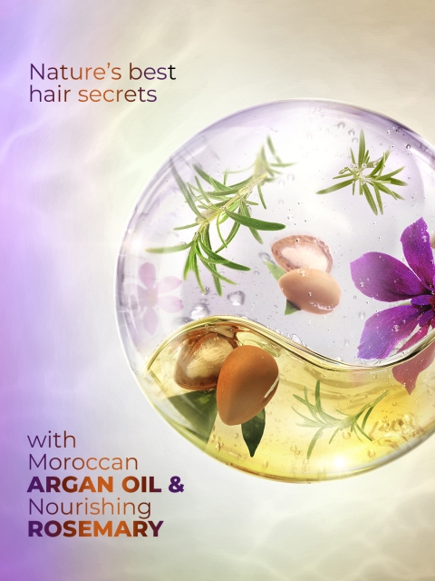 Sunsilk Oil Blends Frizz Smooth Shampoo with Argan Oil & Rosemary - 700 ml 5 Sunsilk Oil Blends Frizz Smooth Shampoo with Argan Oil & Rosemary - 700 ml