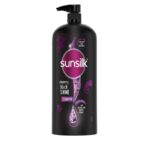 Sunsilk Stunning Black Shine Shampoo, With Amla+Oil, Pearl Protein & Vitamin E 1L