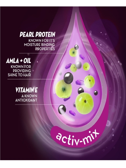 Sunsilk Stunning Black Shine Shampoo, With Amla+Oil, Pearl Protein & Vitamin E 1L 6 Sunsilk Stunning Black Shine Shampoo, With Amla+Oil, Pearl Protein & Vitamin E 1L