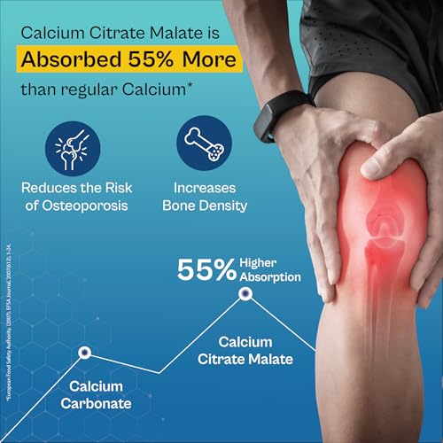 TATA 1mg Calcium & Vitamin D3 supplement with Zinc, Magnesium & Alfalfa | High absorption Calcium Citrate Malate form | 500mg Calcium & 400iu Vitamin D3 5 TATA 1mg Calcium & Vitamin D3 supplement with Zinc, Magnesium & Alfalfa | High absorption Calcium Citrate Malate form | 500mg Calcium & 400iu Vitamin D3