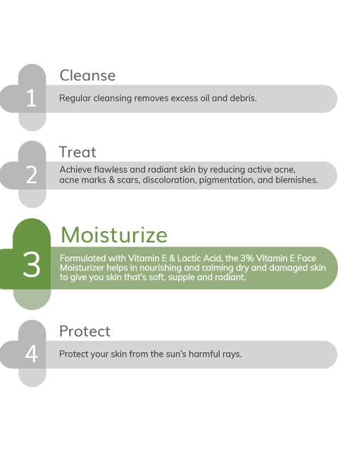 The Derma co. 3% Vitamin E Moisturizer With Vitamin E & Lactic Acid For Dry & Flaky Skin 5 The Derma co. 3% Vitamin E Moisturizer With Vitamin E & Lactic Acid For Dry & Flaky Skin