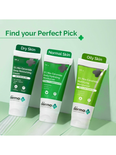 The Derma co. 5% Nia-Ceramide Daily Hydrating Moisturizer with Vitamin E & Squalane - 100g 2 The Derma co. 5% Nia-Ceramide Daily Hydrating Moisturizer with Vitamin E & Squalane - 100g
