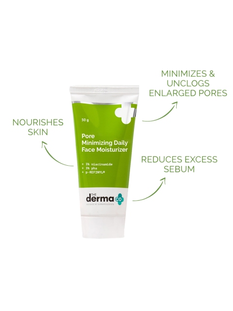 The Derma co. Pore Minimizing Daily Face Moisturizer with 3% Niacinamide 3% PHA - 50g 2 The Derma co. Pore Minimizing Daily Face Moisturizer with 3% Niacinamide 3% PHA - 50g