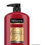 TRESemme Keratin Smooth Shampoo with Keratin & Argan Oil for Straight, Shiny Hair- 1L