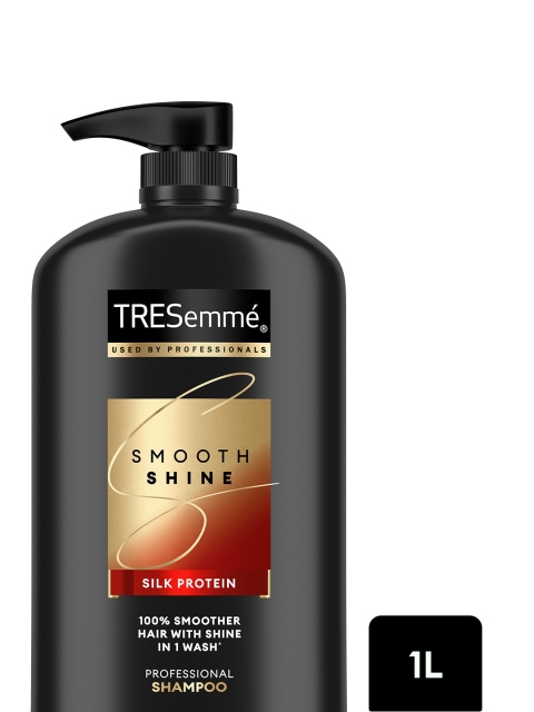 Tresemme Smooth & Shine Shampoo with Vitamin H & Silk Proteins for Silky Smooth Hair- 1 L 2 Tresemme Smooth & Shine Shampoo with Vitamin H & Silk Proteins for Silky Smooth Hair- 1 L