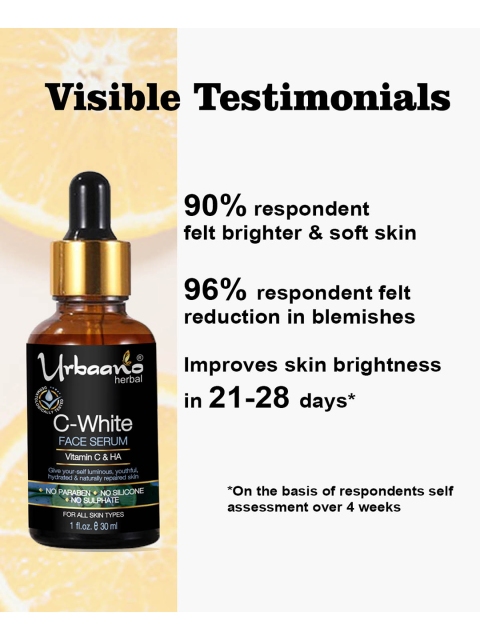 Urbaano Herbal Anti Ageing Cream & Vitamin C Face Serum Skin Care Gift Set 5 Urbaano Herbal Anti Ageing Cream & Vitamin C Face Serum Skin Care Gift Set