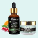 Urbaano Herbal Kumkumadi Skin Whitening Cream & 20% Vitamin C Ultra Face Serum 220g