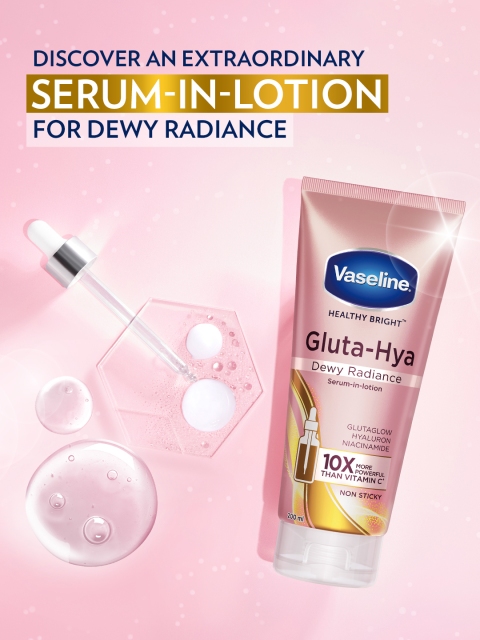 Vaseline Gluta-Hya Dewy Radiance Lotion with Glutathione - 200 ml 5 Vaseline Gluta-Hya Dewy Radiance Lotion with Glutathione - 200 ml