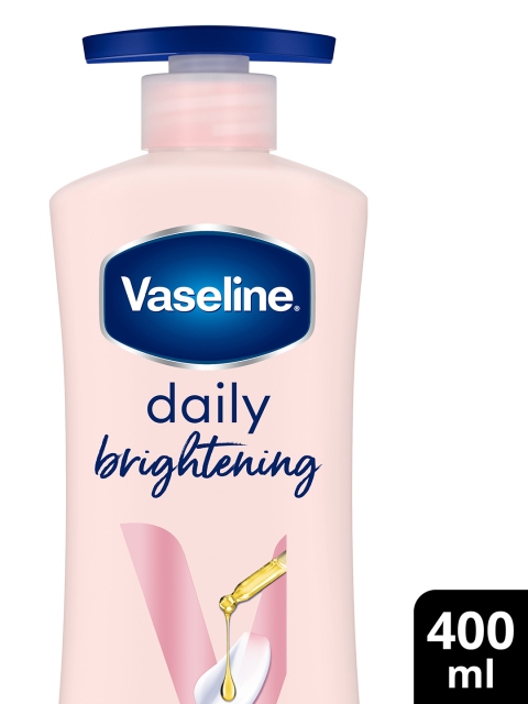 Vaseline Unisex Healthy Bright Daily Brightening Body Lotion with Mineral Oil 400 ml 2 Vaseline Unisex Healthy Bright Daily Brightening Body Lotion with Mineral Oil 400 ml