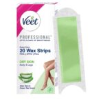 Veet Professional Waxing Strips for Dry Skin - 20 Strips