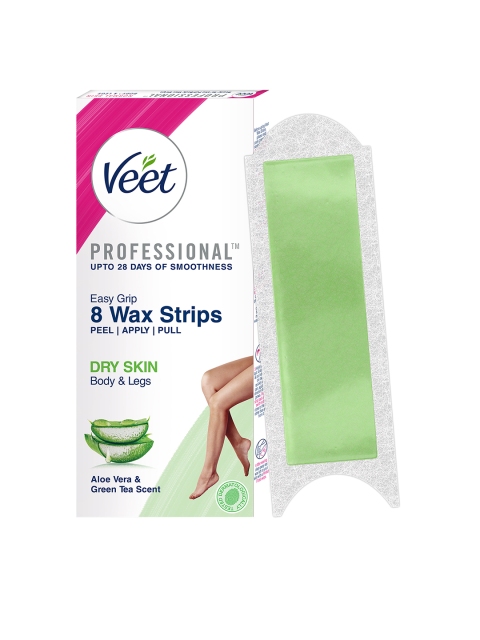 Veet Professional Waxing Strips for Dry Skin - 8 Strips