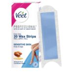 Veet Professional Waxing Strips for Sensitive Skin - 20 Strips