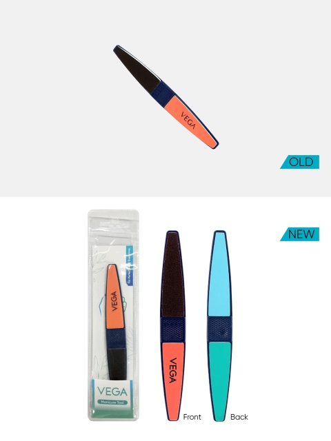 VEGA NB-01 Nail Buffer - Orange 6 VEGA NB-01 Nail Buffer - Orange