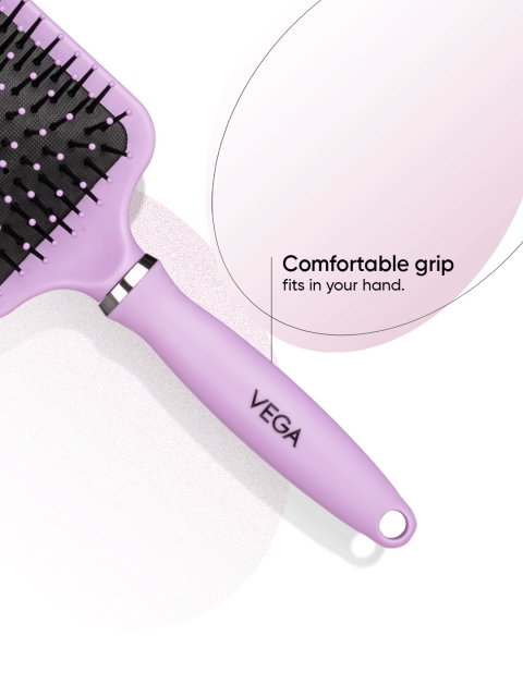 VEGA Paddle Hair Brush For Tangled hairs - E32-PB 3 VEGA Paddle Hair Brush For Tangled hairs - E32-PB